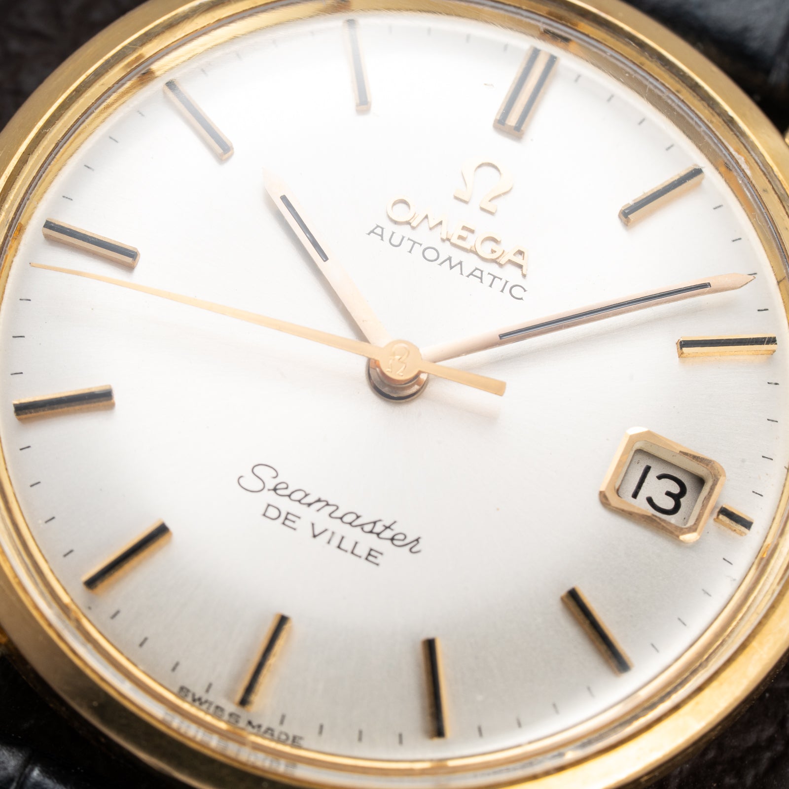 Omega Seamaster De Ville Automatic in 18k Yellow gold Ref 166.020 from 1964