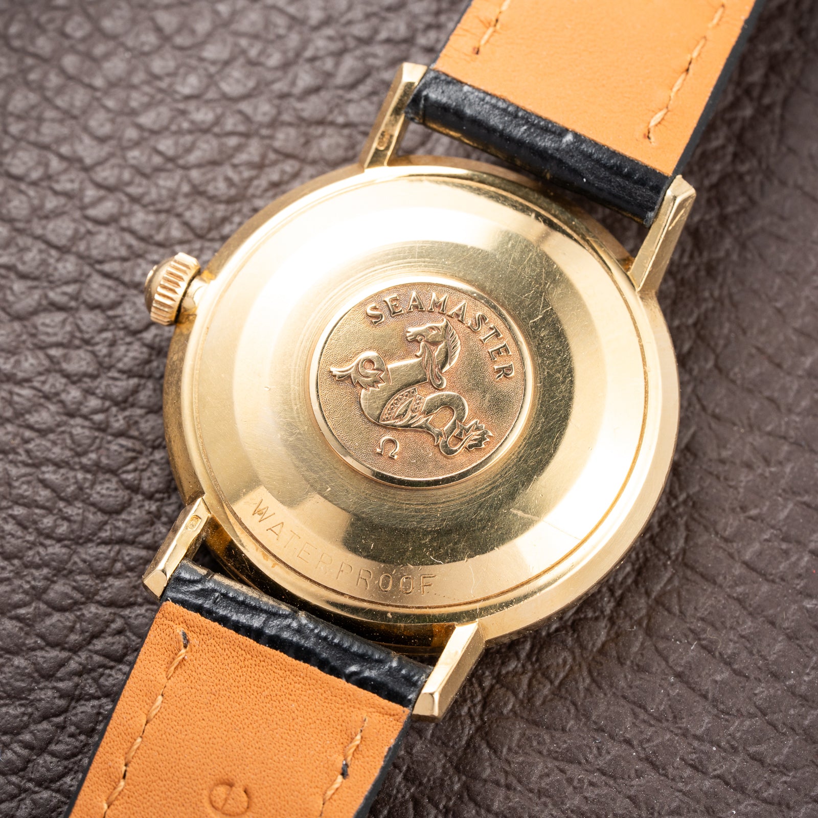 Omega Seamaster De Ville Automatic in 18k Yellow gold Ref 166.020 from 1964