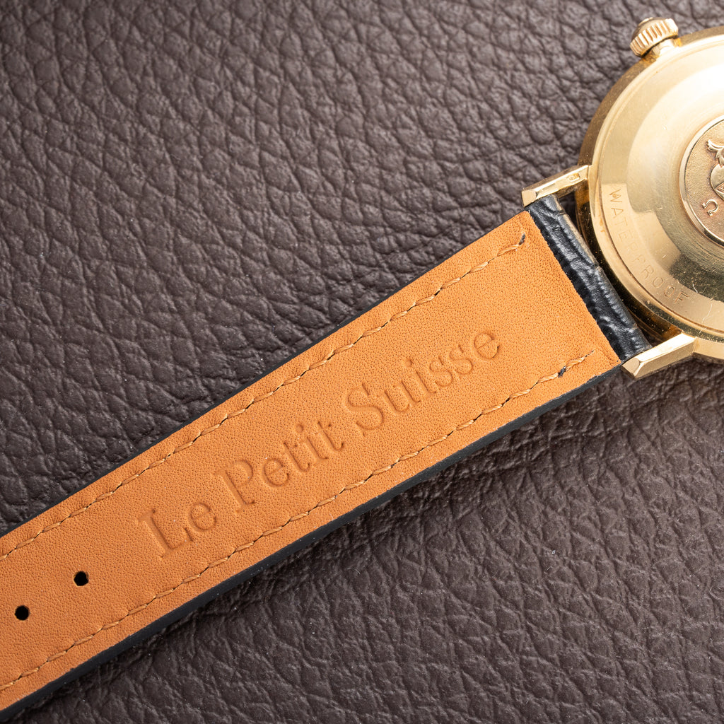 Omega Seamaster De Ville Automatic in 18k Yellow gold Ref 166.020 from 1964
