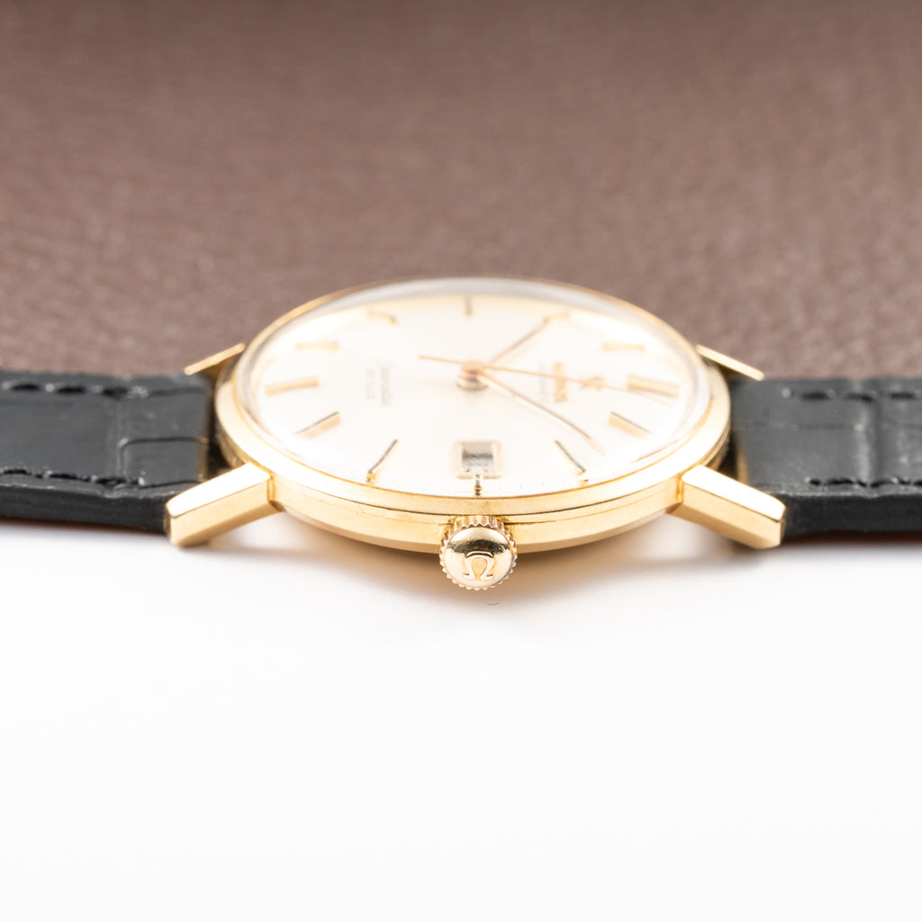 Omega Seamaster De Ville Automatic in 18k Yellow gold Ref 166.020 from 1964