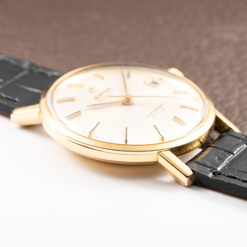 Omega Seamaster De Ville Automatic in 18k Yellow gold Ref 166.020 from 1964