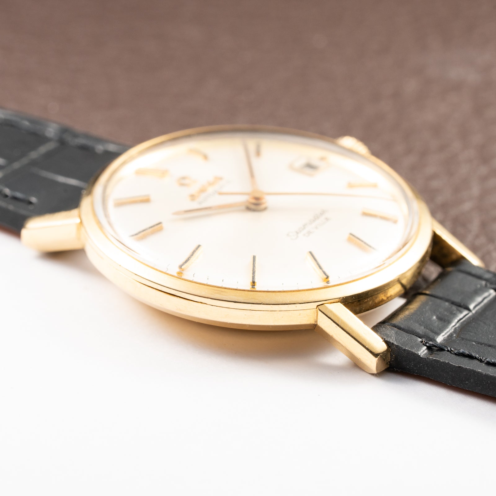 Omega Seamaster De Ville Automatic in 18k Yellow gold Ref 166.020 from 1964