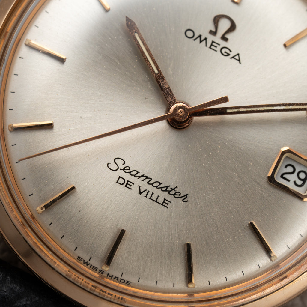 Omega Seamaster De Ville 18K Rosé Gold French Case Ref. 136.20 from 1963
