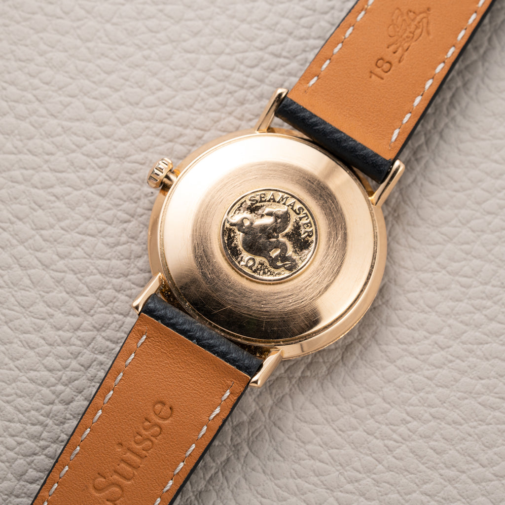 Omega Seamaster De Ville 18K Rosé Gold French Case Ref. 136.20 from 1963