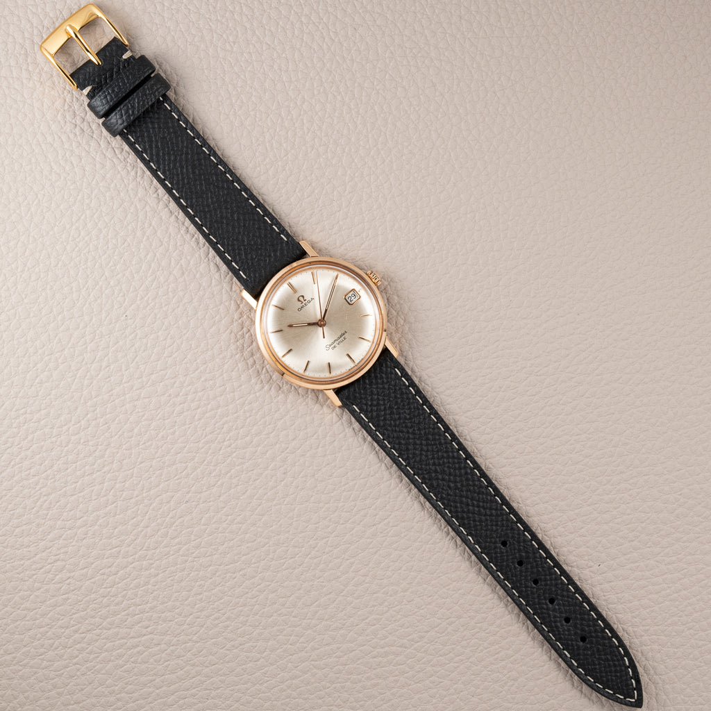 Omega Seamaster De Ville 18K Rosé Gold French Case Ref. 136.20 from 1963