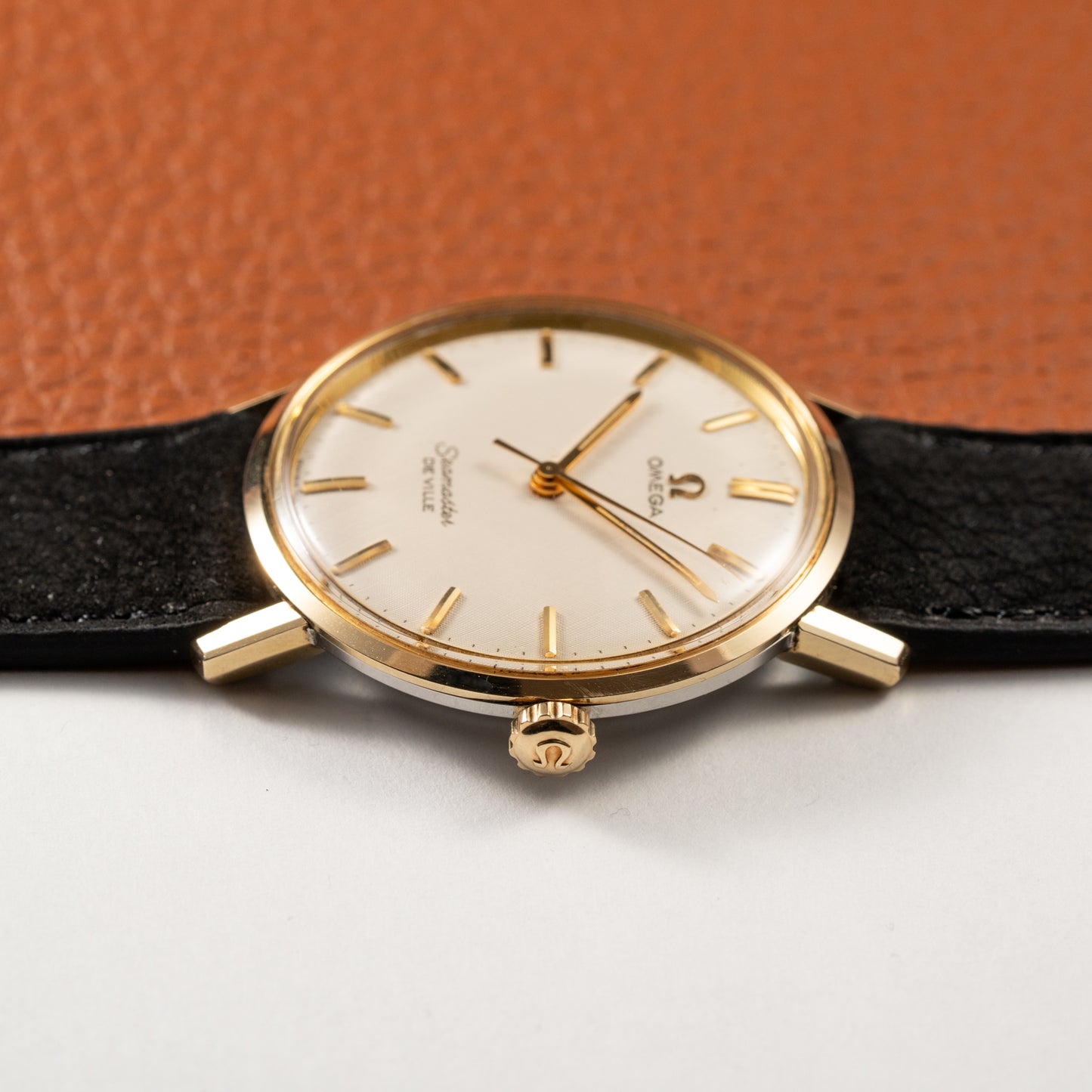 Omega Seamaster De Ville with Rare Linen Dial from 1964