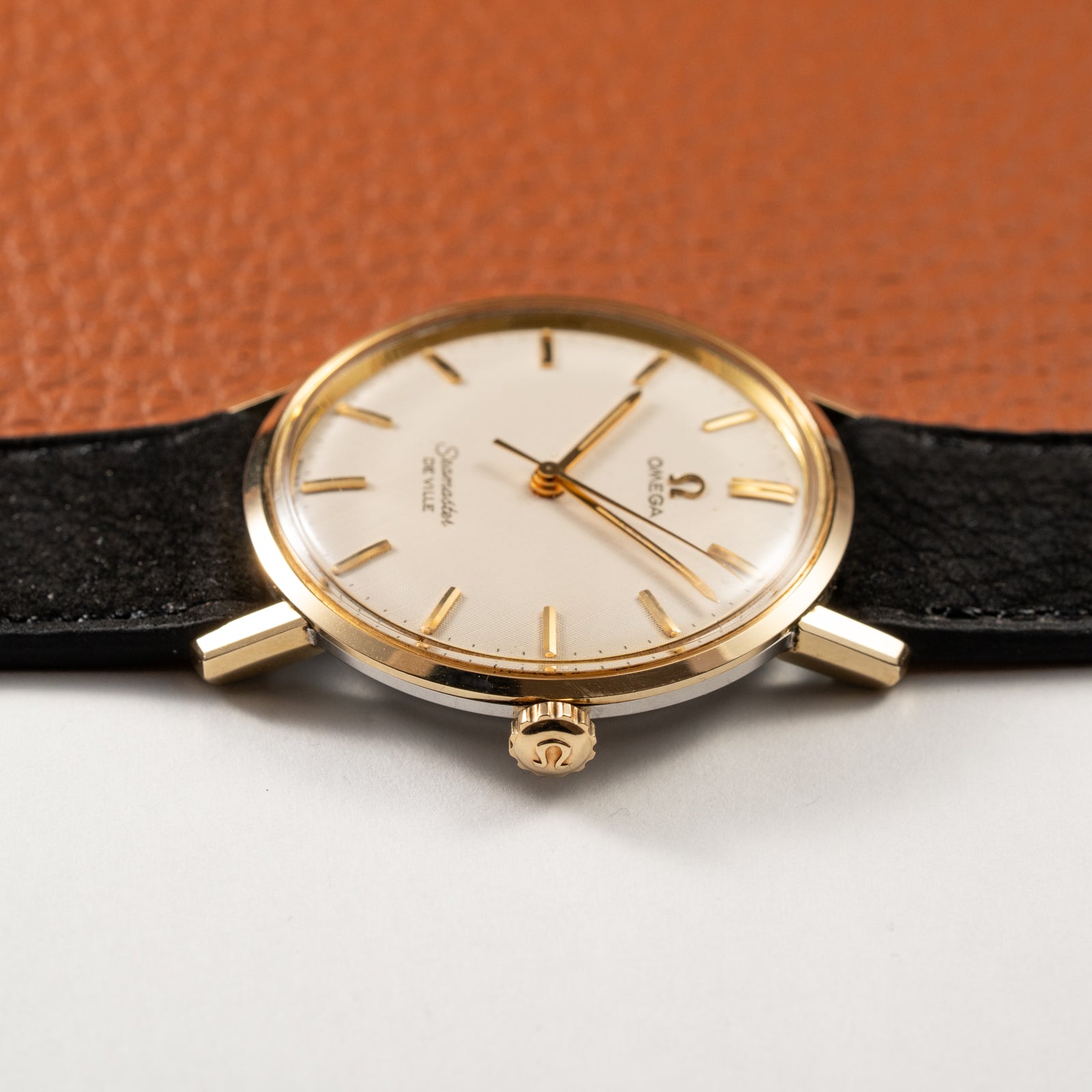 Omega Seamaster De Ville with Rare Linen Dial from 1964