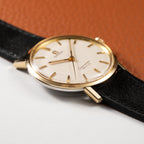 Omega Seamaster De Ville with Rare Linen Dial from 1964