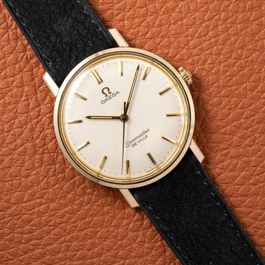 Omega Seamaster De Ville with Rare Linen Dial from 1964