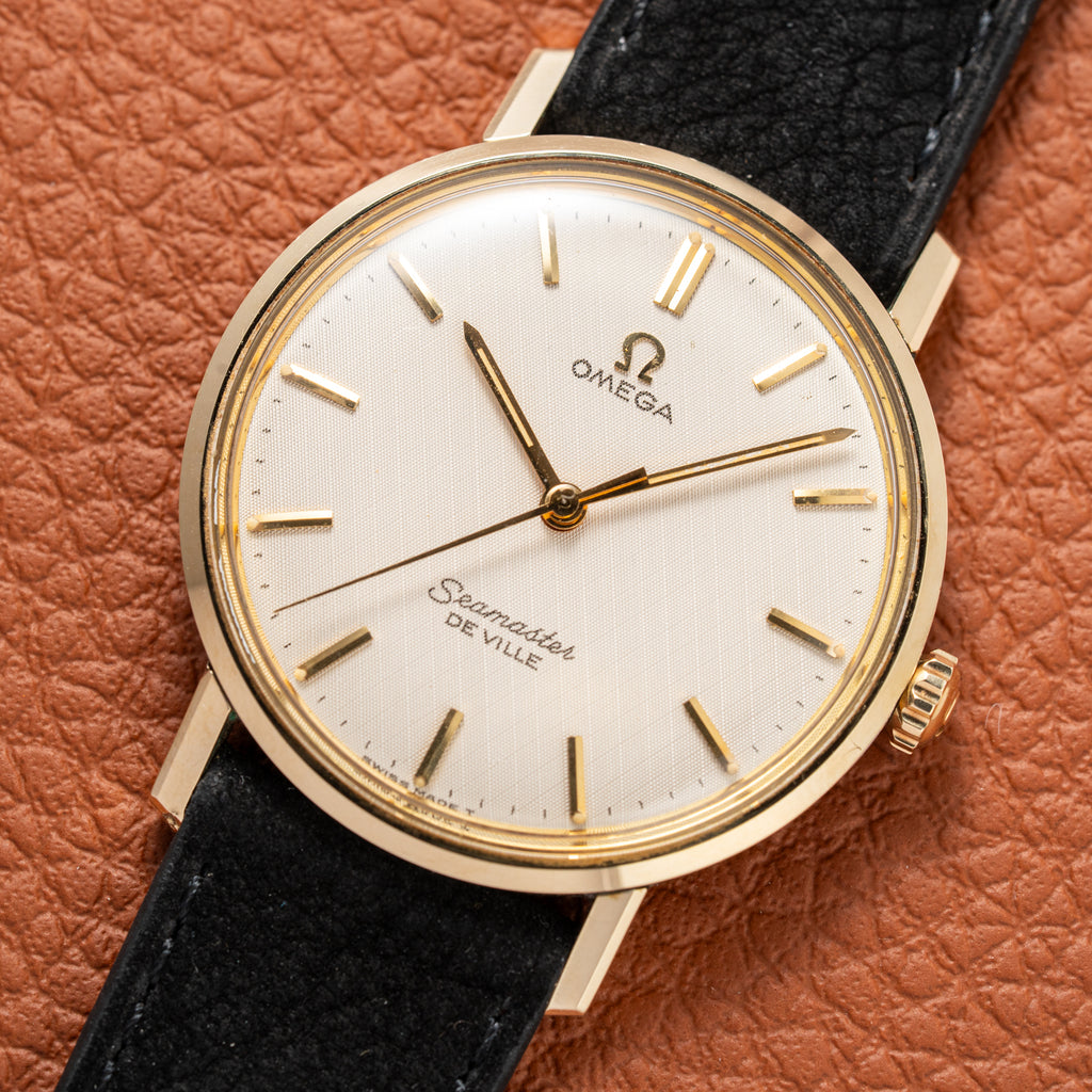 Omega Seamaster De Ville with Rare Linen Dial from 1964