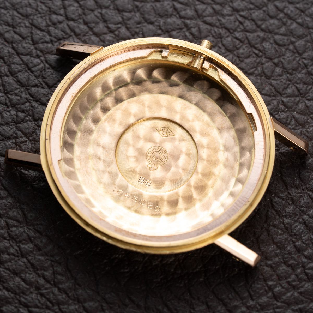 Omega Seamaster De Ville Automatic 18K Rosé Pink Gold French Case Ref. 166.020 Circa 1965