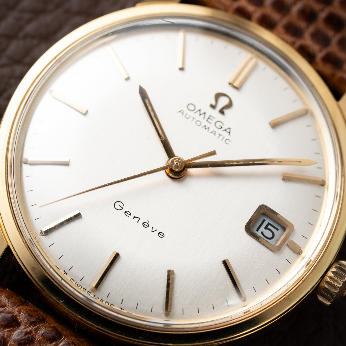 Omega Seamaster Genève Automatic Date from 1968 - New Old Stock (NOS) ref 166.002