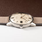 Omega Seamaster Geneve Rare Double-Signed Crosshair Dial Ref. 166.002 from 1968