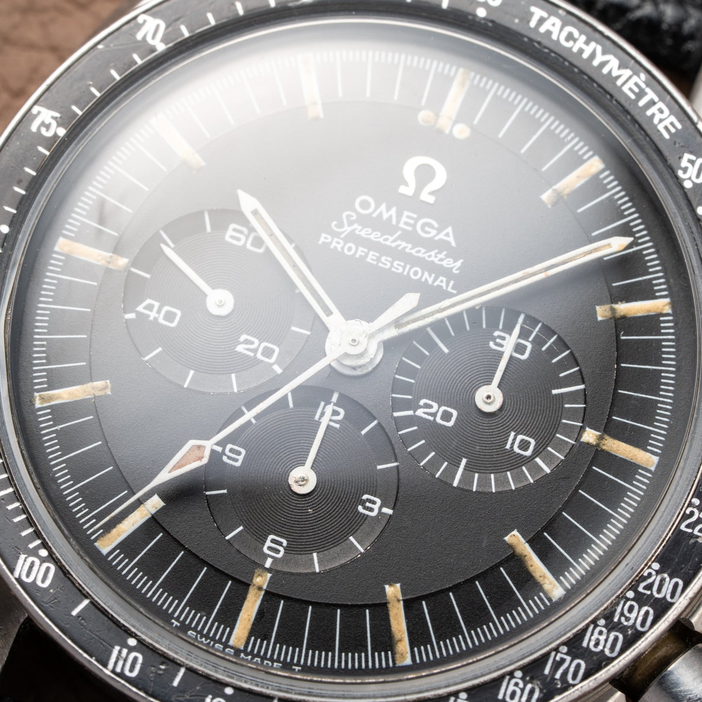 Omega Speedmaster Professional Pre-Moon DON Bezel Caliber 321 Ref. 105.012-66 CB Case from 1966