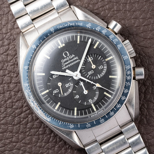 Omega Speedmaster Professional “Moonwatch” Blue Bezel Ref 145.022 from 1971