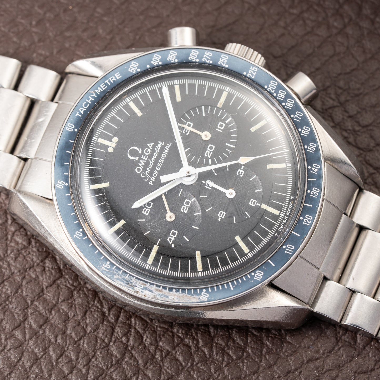 Omega Speedmaster Professional “Moonwatch” Blue Bezel Ref 145.022 from 1971