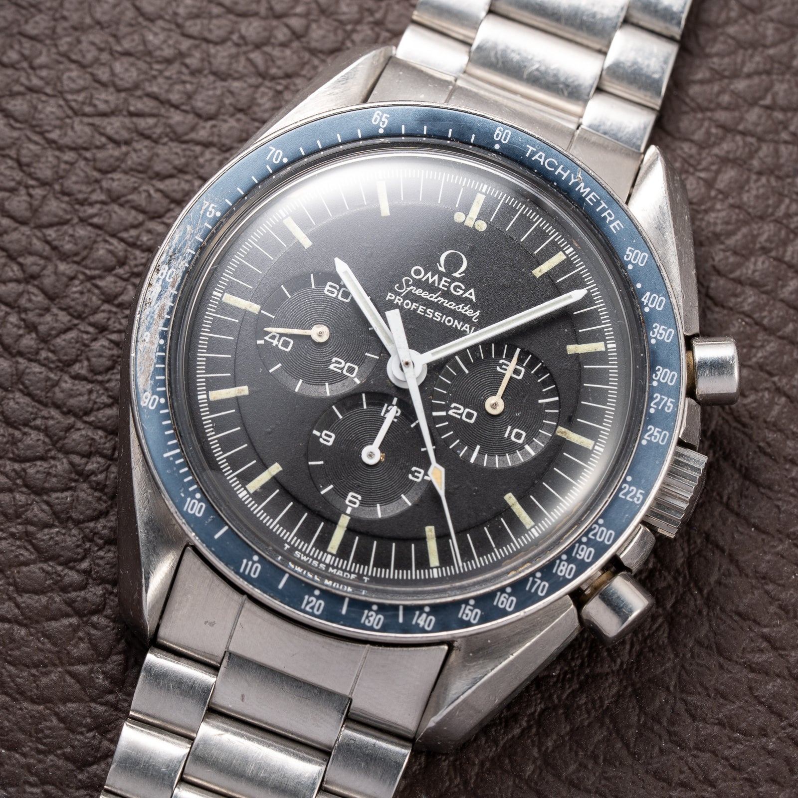 Omega Speedmaster Professional “Moonwatch” Blue Bezel Ref 145.022 from 1971