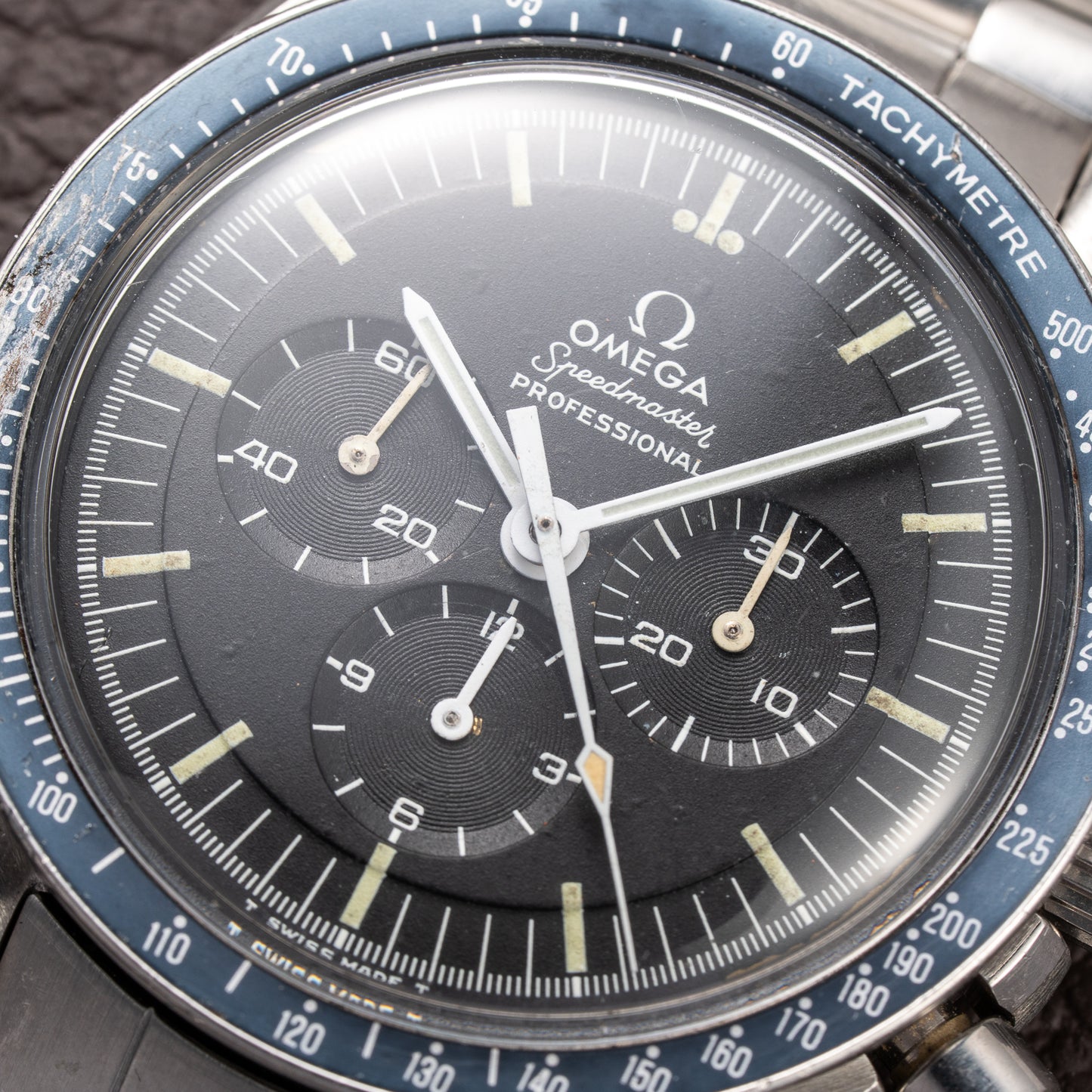 Omega Speedmaster Professional “Moonwatch” Blue Bezel Ref 145.022 from 1971