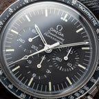 Omega Speedmaster Professional  Long S and R Moonwatch Ref 145.022 with papers from 1984
