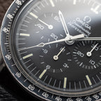 Omega Speedmaster Professional  Long S and R Moonwatch Ref 145.022 with papers from 1984
