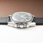 Omega Speedmaster Professional  Long S and R Moonwatch Ref 145.022 with papers from 1984
