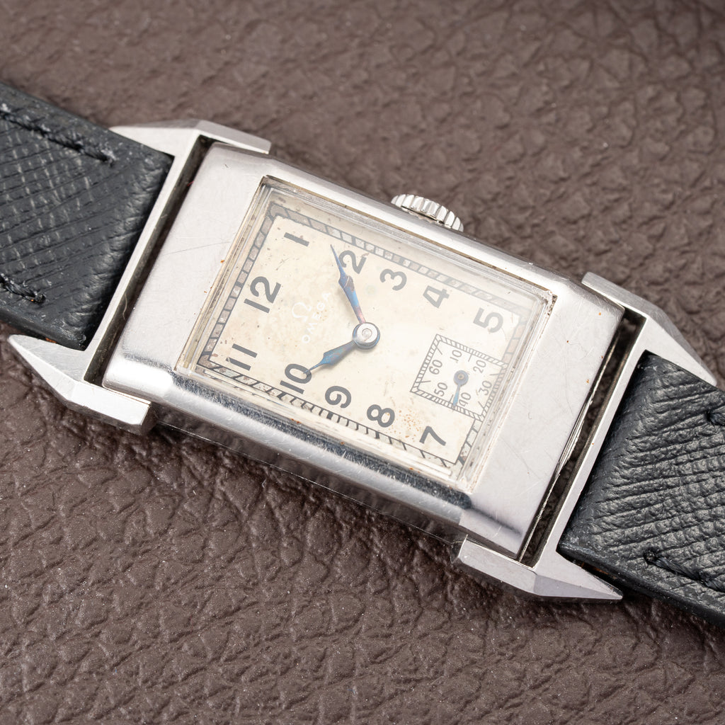 Omega Tank T17 Rare Moving Lugs from 1937