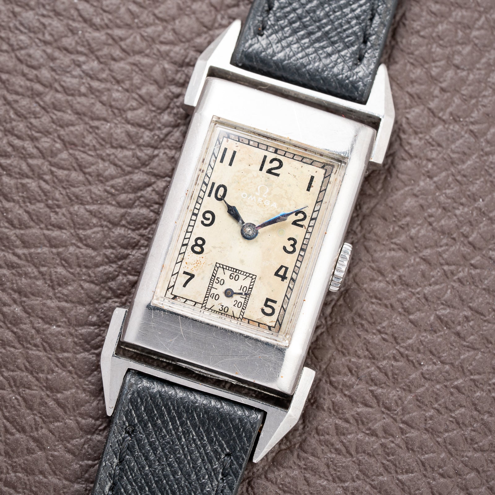 Omega Tank T17 Rare Moving Lugs from 1937