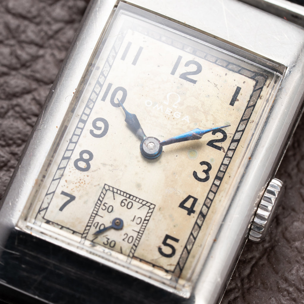 Omega Tank T17 Rare Moving Lugs from 1937