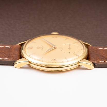 Omega Trésor Dress Watch Sub Seconds 18K Yellow Gold Ref. 2894 from 1958