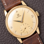 Omega Trésor Dress Watch Sub Seconds 18K Yellow Gold Ref. 2894 from 1958