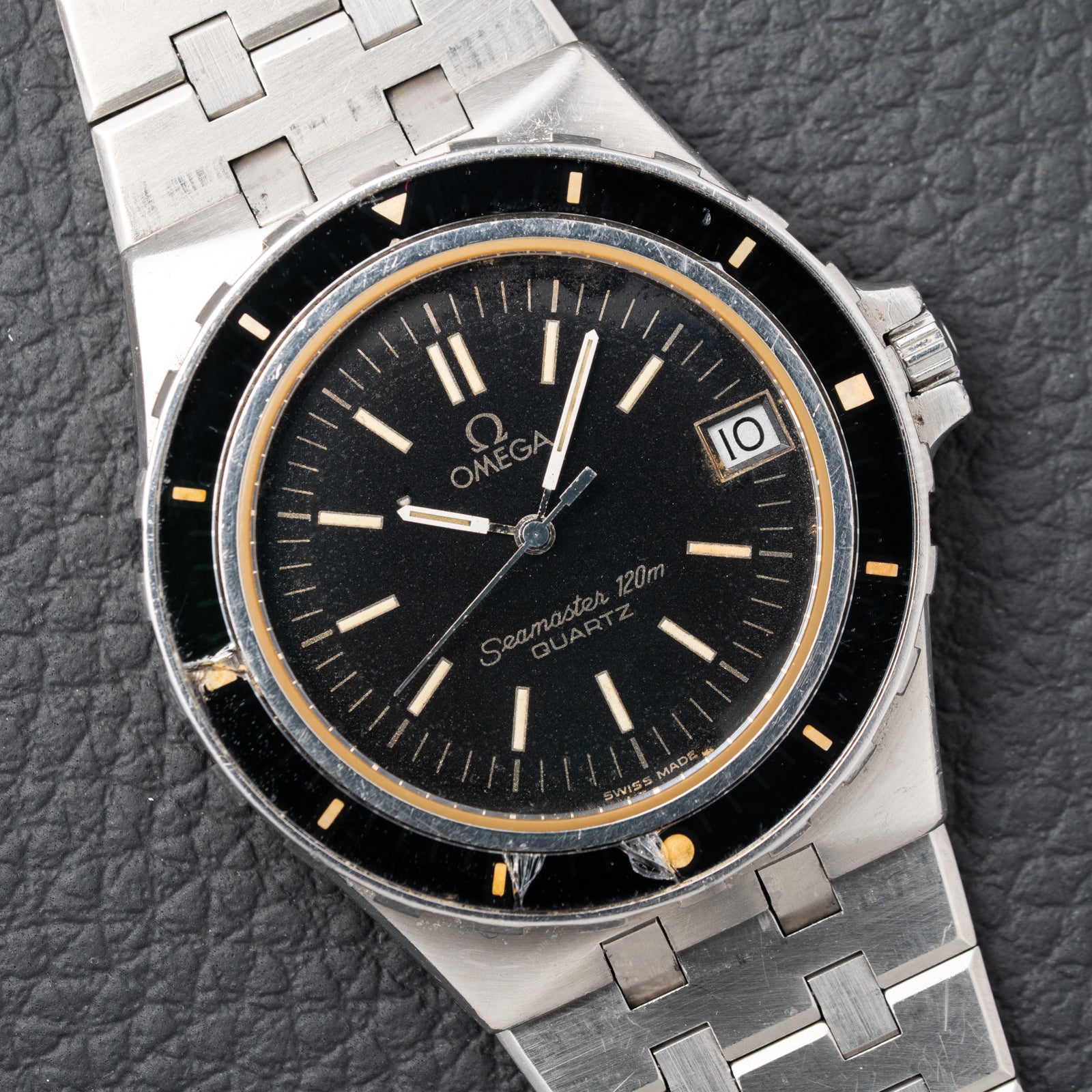Omega 120M Jaques Mayol Plongeur de Luxe Ref 396.0900 from 1980