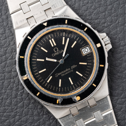 Omega 120M Jaques Mayol Plongeur de Luxe Ref 396.0900 from 1980