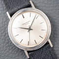 Patek Philippe Automatic Back-Winder Sigma Dial 18K White Gold Bark Finish Ref. 3569 from 1970s