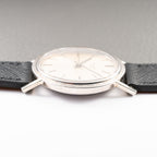 Patek Philippe Automatic Back-Winder Sigma Dial 18K White Gold Bark Finish Ref. 3569 from 1970s