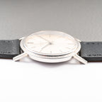Patek Philippe Automatic Back-Winder Sigma Dial 18K White Gold Bark Finish Ref. 3569 from 1970s