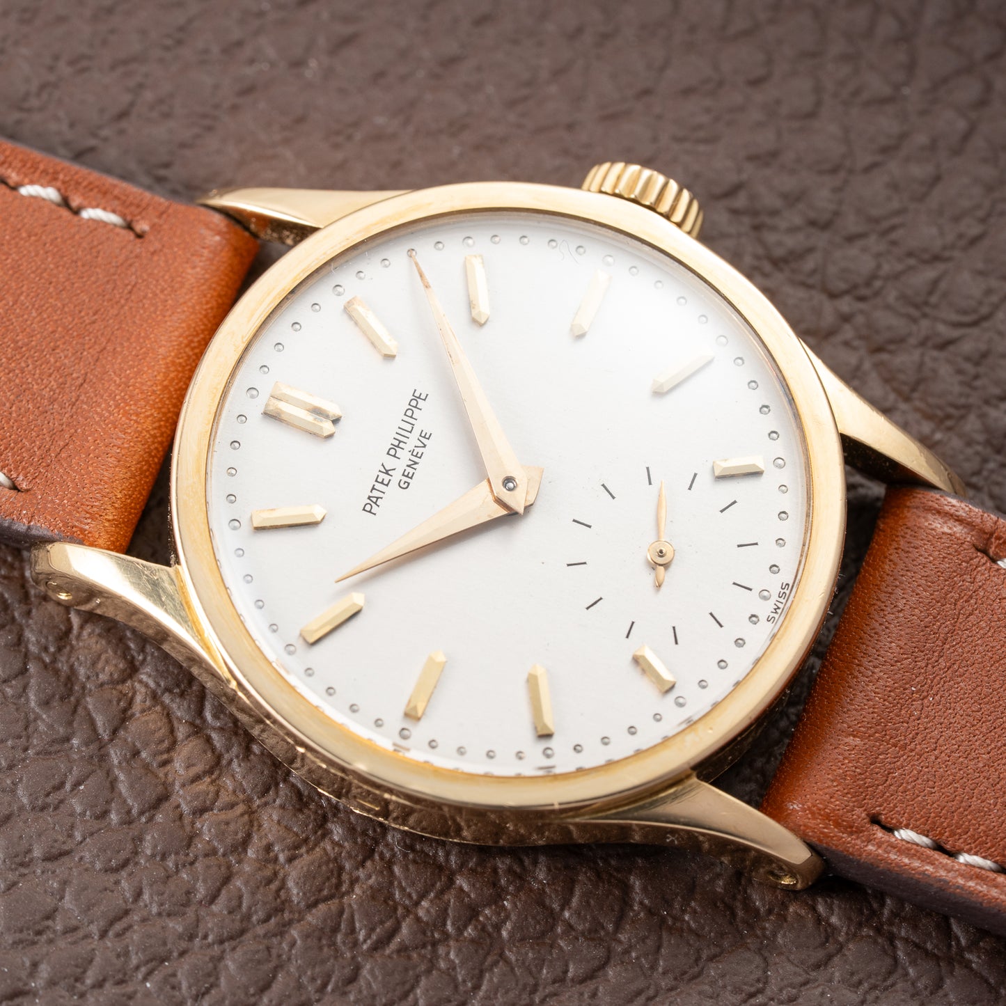 Patek Philippe Calatrava 18k Yellow Gold Ref. 96 from 1950s