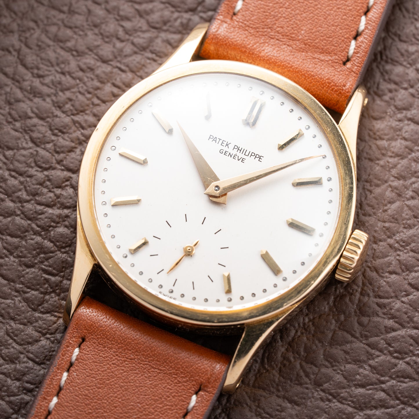 Patek Philippe Calatrava 18k Yellow Gold Ref. 96 from 1950s