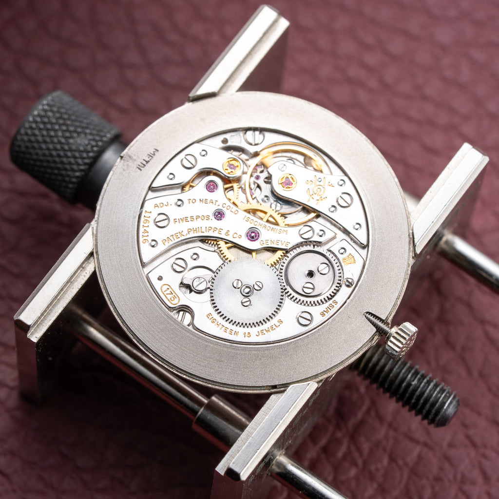 Patek Philippe Calatrava Ultra-Thin White Gold 18k Roman Dial Ref. 3512 from 1970s