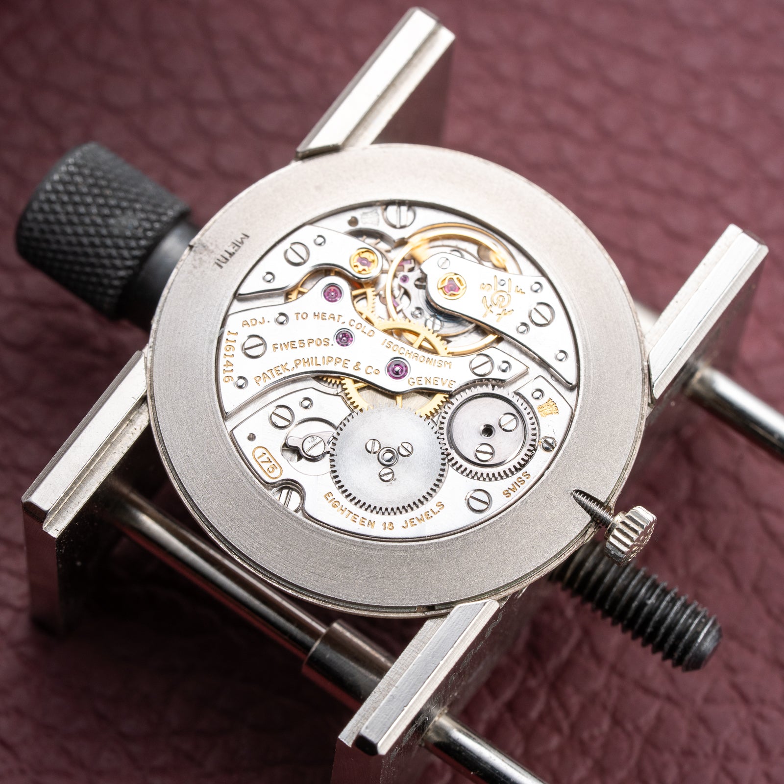 Patek Philippe Calatrava Ultra-Thin White Gold 18k Roman Dial Ref. 3512 from 1970s
