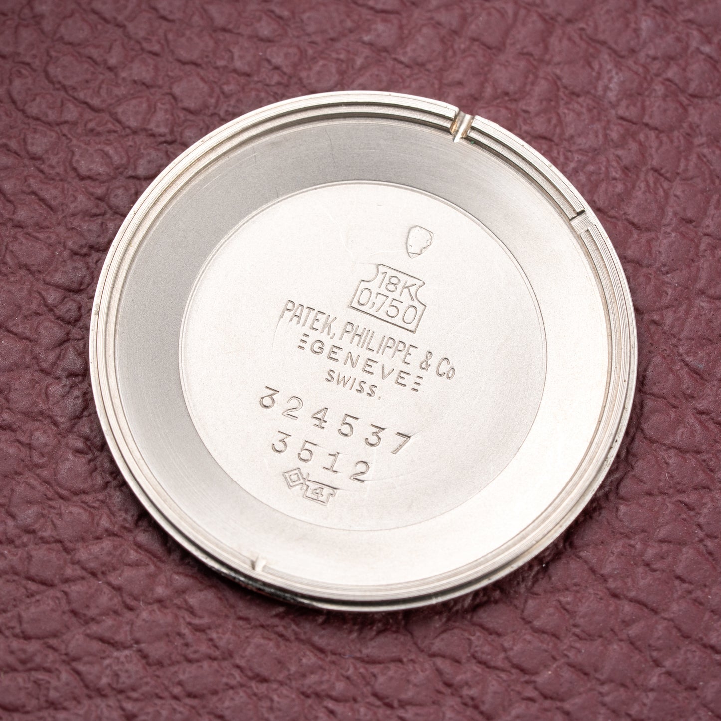Patek Philippe Calatrava Ultra-Thin White Gold 18k Roman Dial Ref. 3512 from 1970s