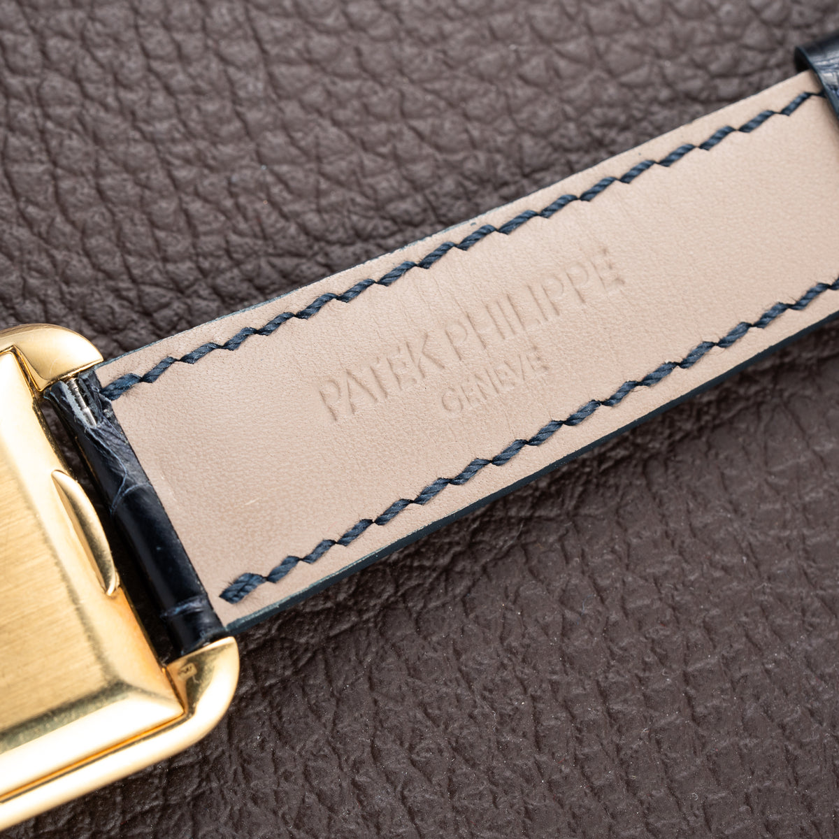 Patek Philippe Cioccolatone Square 18K Yellow Gold with Extract Ref. 2486 from 1954