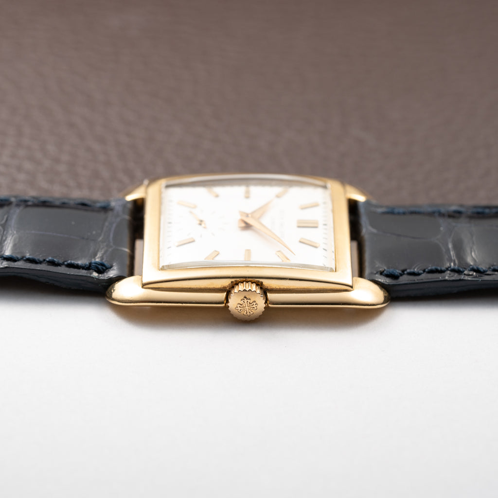 Patek Philippe Cioccolatone Square 18K Yellow Gold with Extract Ref. 2486 from 1954
