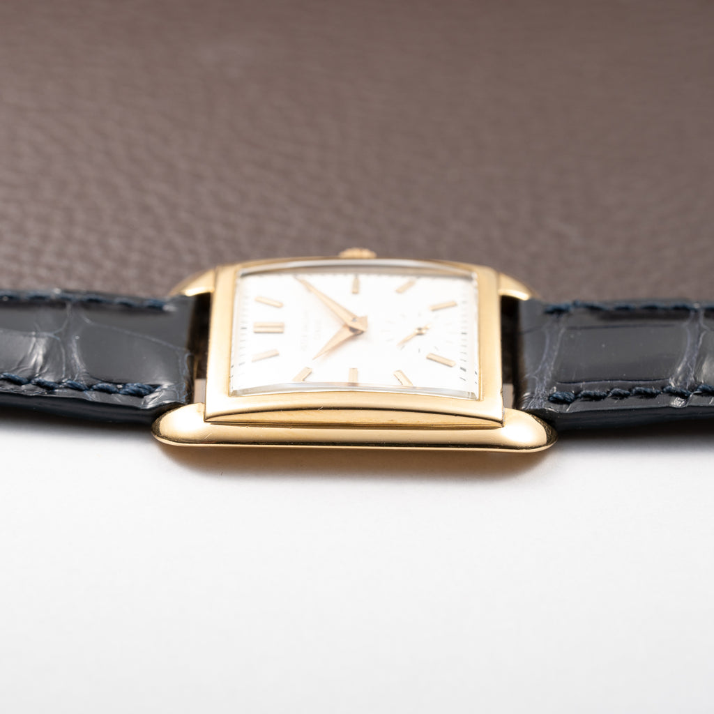 Patek Philippe Cioccolatone Square 18K Yellow Gold with Extract Ref. 2486 from 1954