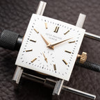 Patek Philippe Cioccolatone Square 18K Yellow Gold with Extract Ref. 2486 from 1954