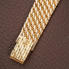 Patek Philippe Ellipse 18K Blue Dial Diamond Set Ref. 3849 from 1970s