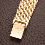 Patek Philippe Ellipse 18K Blue Dial Diamond Set Ref. 3849 from 1970s