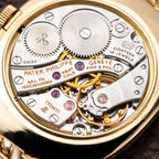 Patek Philippe Ellipse 18K Blue Dial Diamond Set Ref. 3849 from 1970s