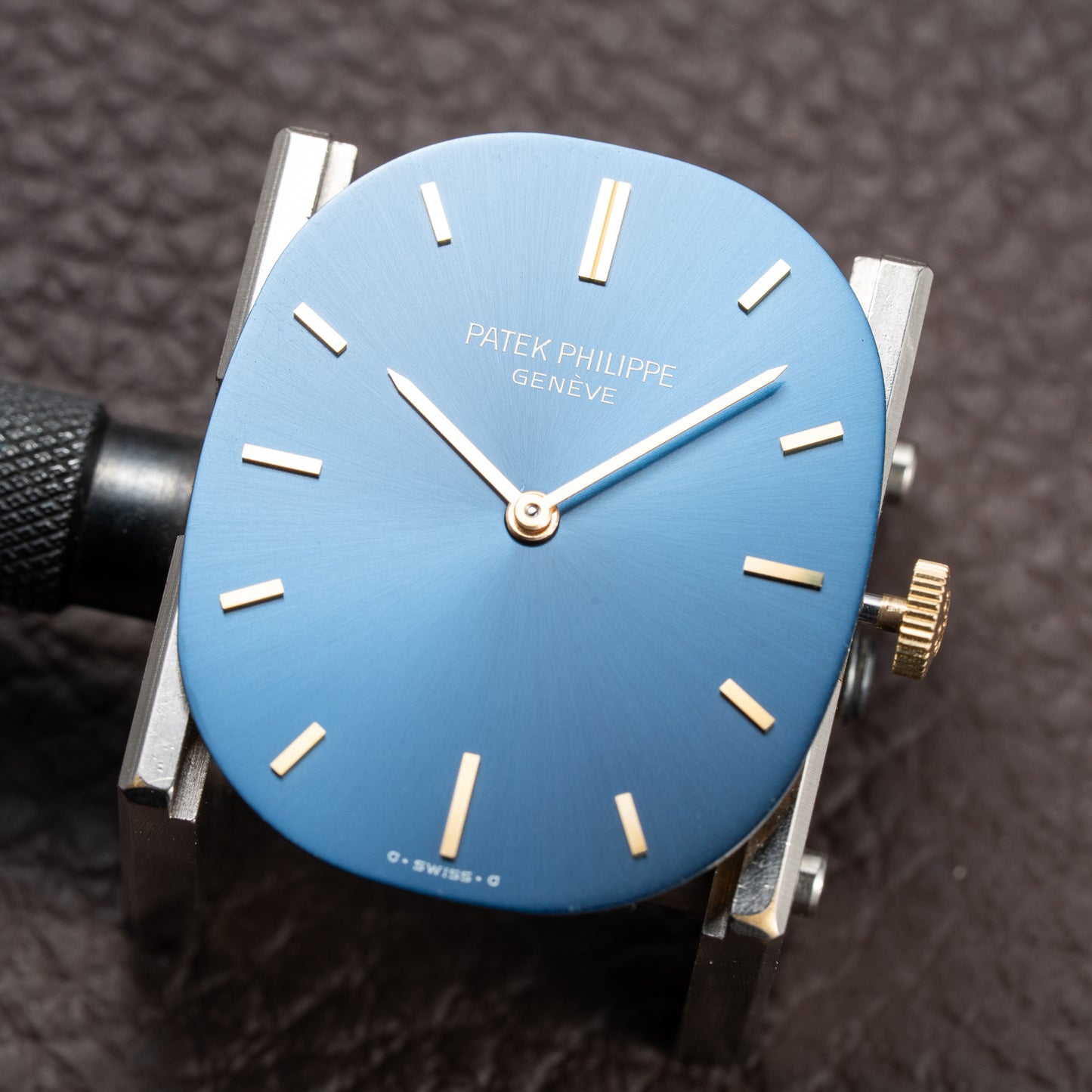 Patek Philippe Ellipse Blue Dial Ref 3546 from 1970s