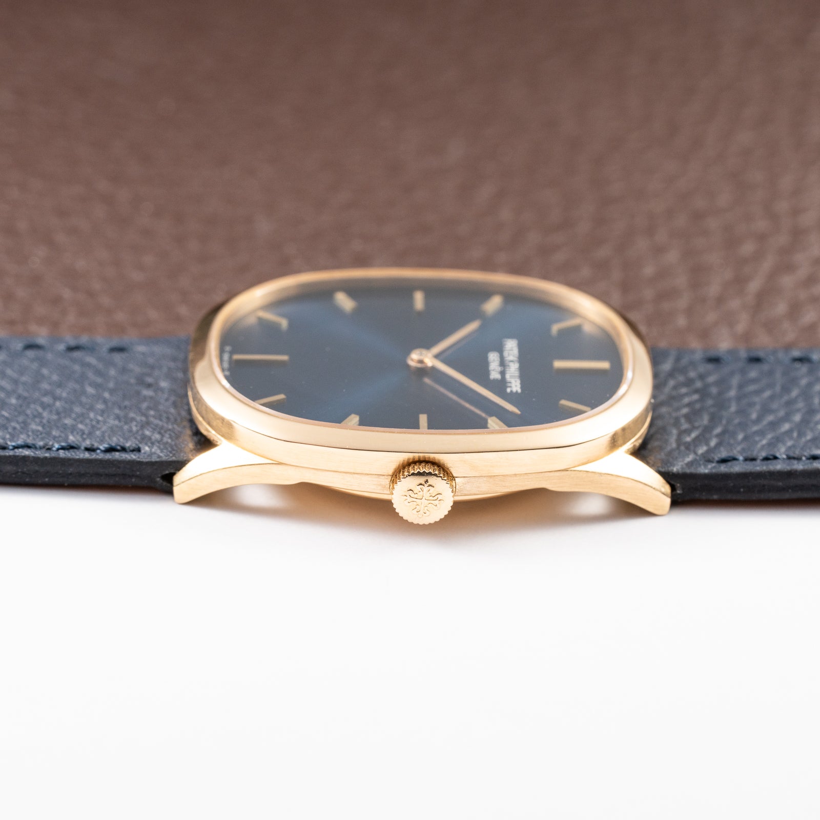 Patek Philippe Ellipse Blue Dial Ref 3546 from 1970s