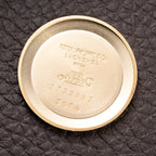 Patek Philippe Ellipse Champagne Textured Roman Dial 18K Yellow Gold Ref 3546 from 1970s